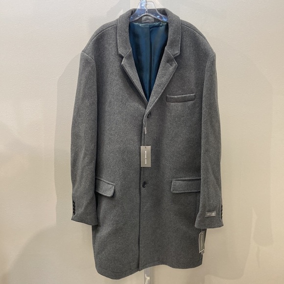 Michael Kors Men's Ghent Slim-Fit Overcoat NWT - Picture 2 of 4